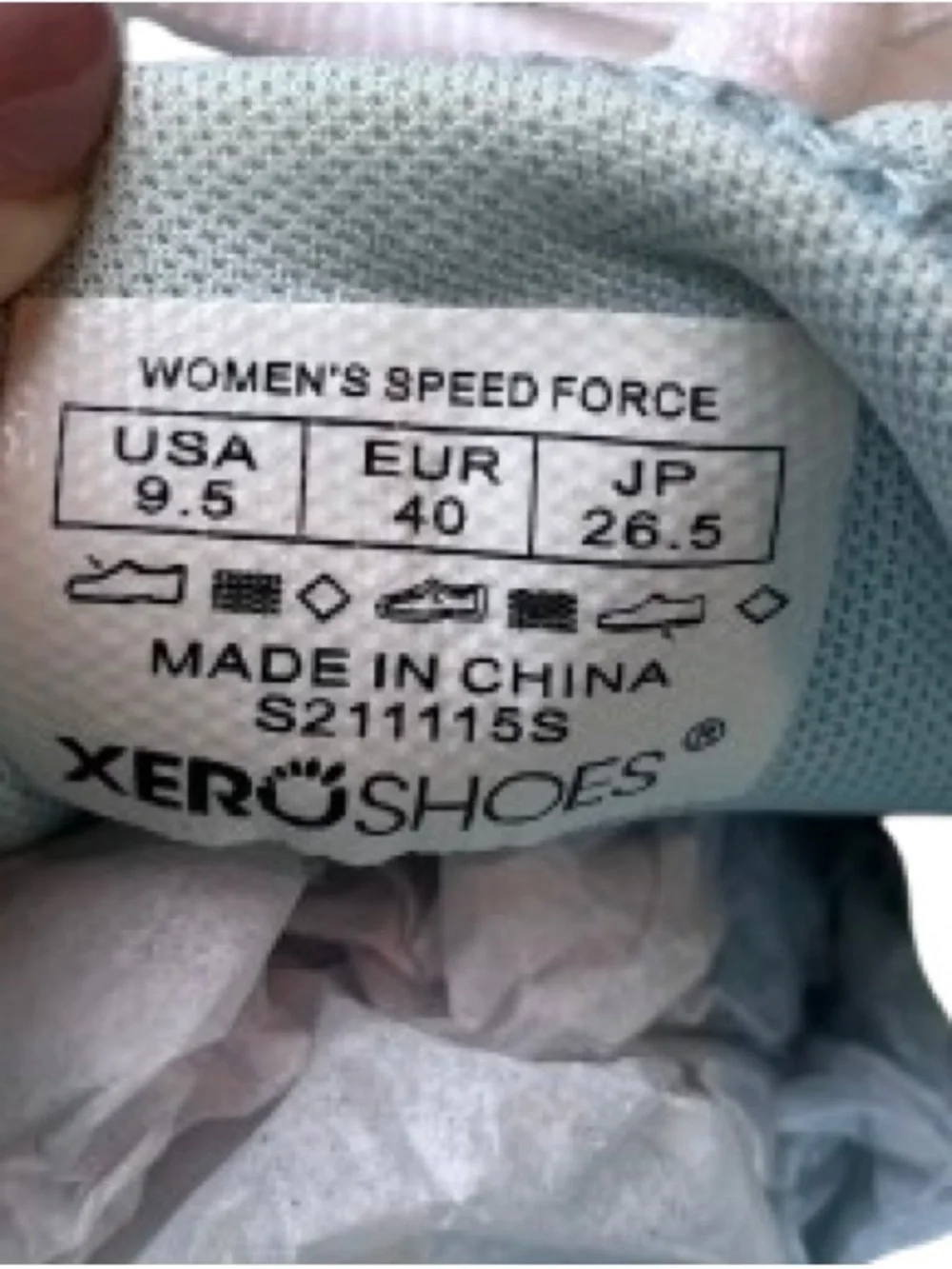 Xero Shoes Speed Force Minimalist Barefoot Running Shoes - Women’s 9.